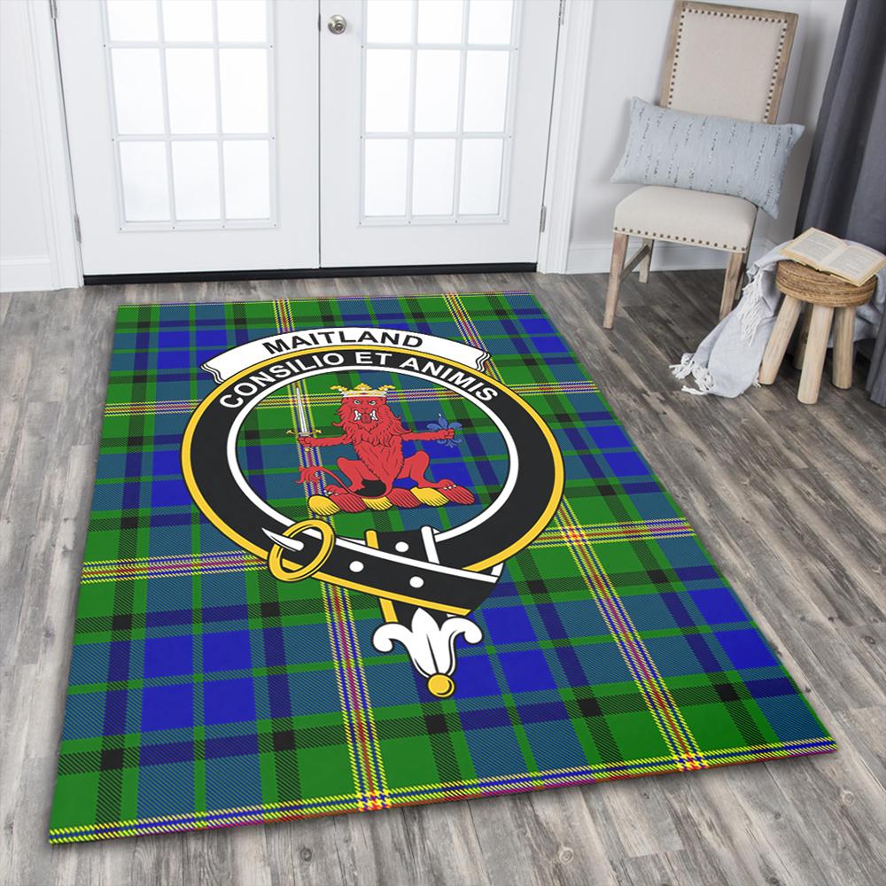Maitland Tartan Crest Area Rug