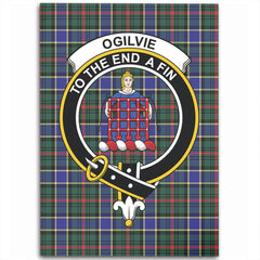 Ogilvie of Airlie Ancient Tartan Crest Area Rug