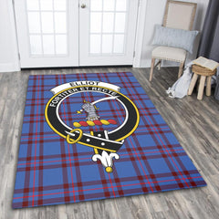 Elliot Modern Tartan Crest Area Rug