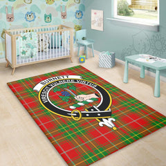 Burnett Ancient Tartan Crest Area Rug