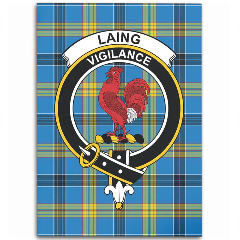 Laing Tartan Crest Area Rug