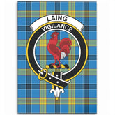 Laing Tartan Crest Area Rug