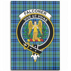 Falconer Tartan Crest Area Rug