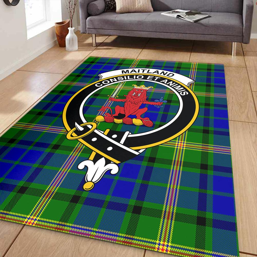 Maitland Tartan Crest Area Rug