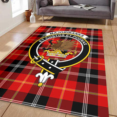 Marjoribanks Tartan Crest Area Rug