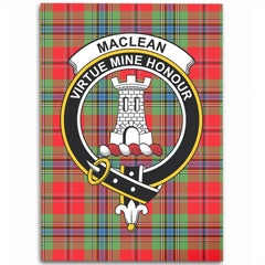 MacLean of Duart Modern Tartan Crest Area Rug