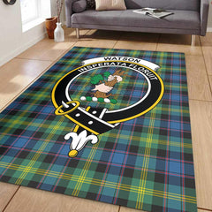 Watson Ancient Tartan Crest Area Rug