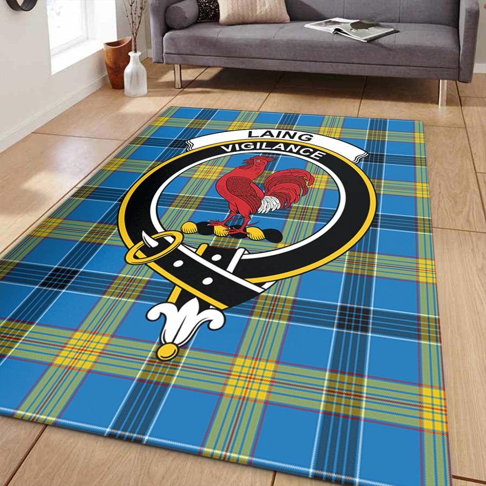 Laing Tartan Crest Area Rug