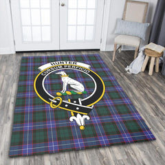 Hunter Modern Tartan Crest Area Rug