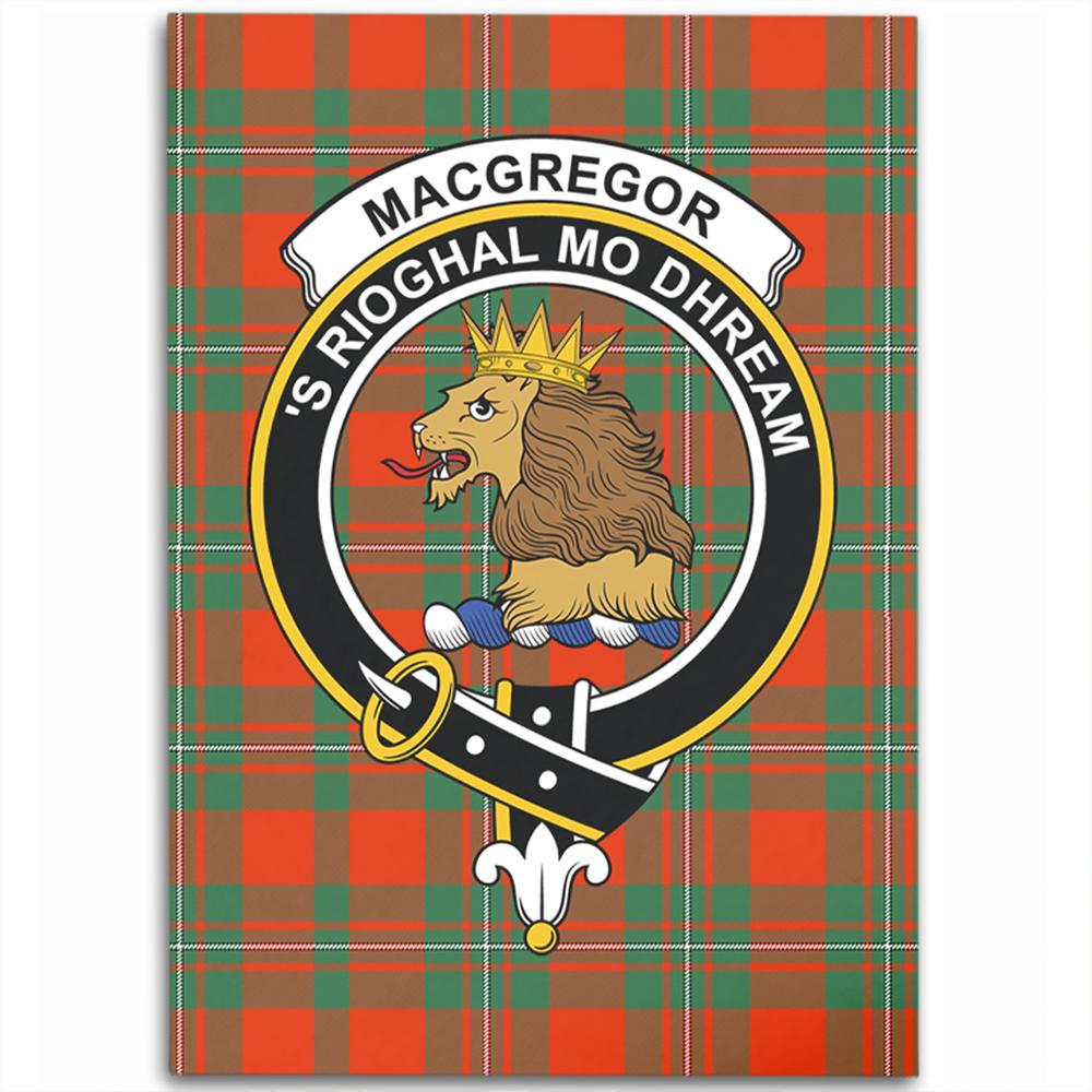 MacGregor Ancient Tartan Crest Area Rug