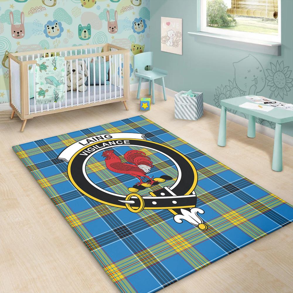 Laing Tartan Crest Area Rug