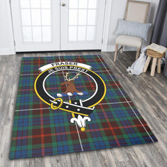 Fraser Hunting Ancient Tartan Crest Area Rug