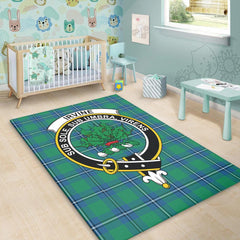 Irvine Ancient Tartan Crest Area Rug
