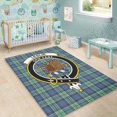 Leslie Hunting Tartan Crest Area Rug