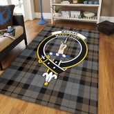 MacKay Weathered Tartan Crest Area Rug