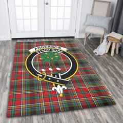 Anderson of Arbrake Tartan Crest Area Rug