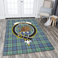 Leslie Hunting Tartan Crest Area Rug