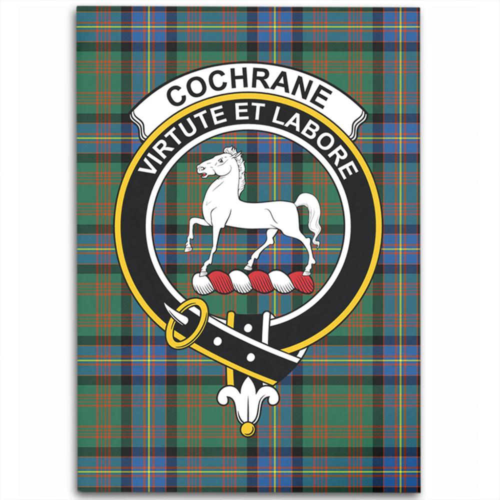 Cochrane Ancient Tartan Crest Area Rug