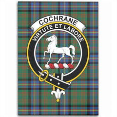 Cochrane Ancient Tartan Crest Area Rug