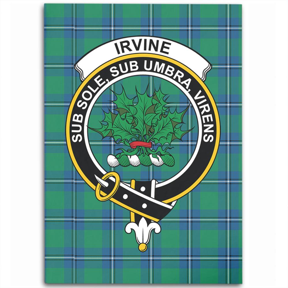 Irvine Ancient Tartan Crest Area Rug