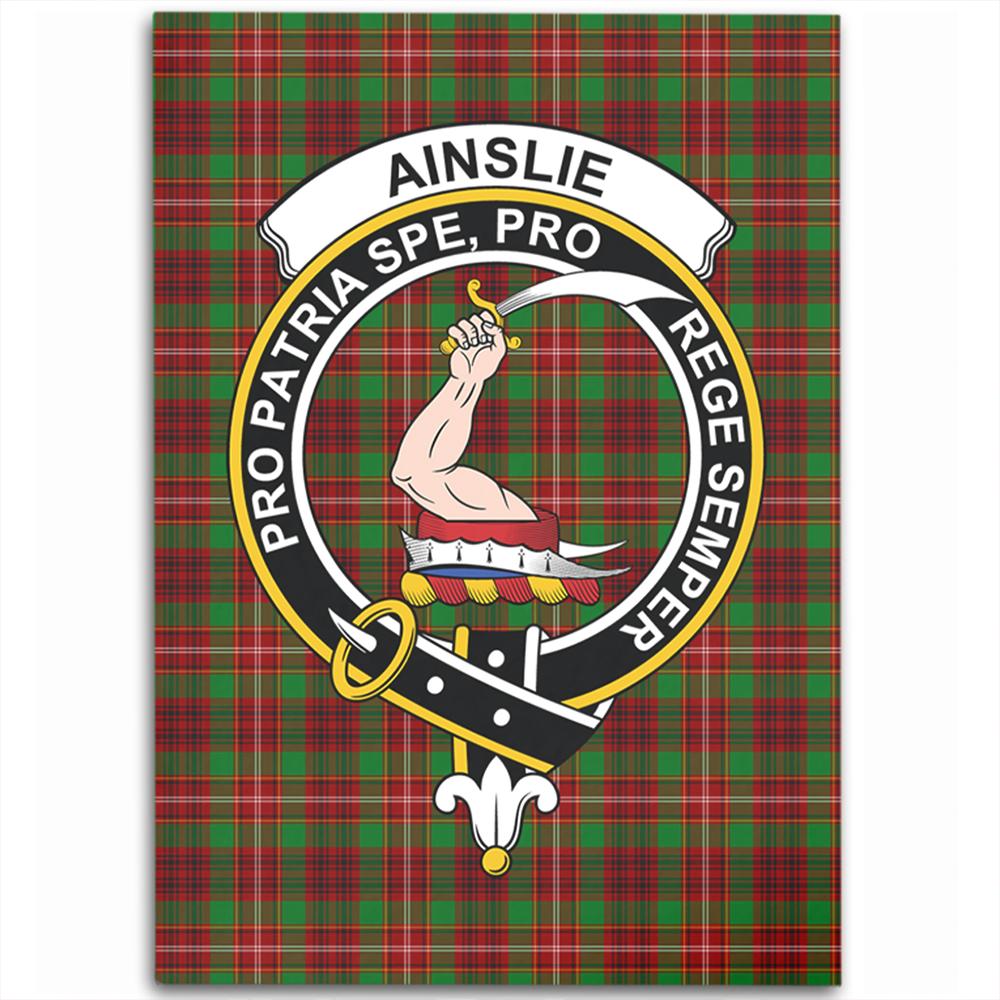 Ainslie Tartan Crest Area Rug