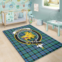 Campbell of Cawdor Ancient Tartan Crest Area Rug