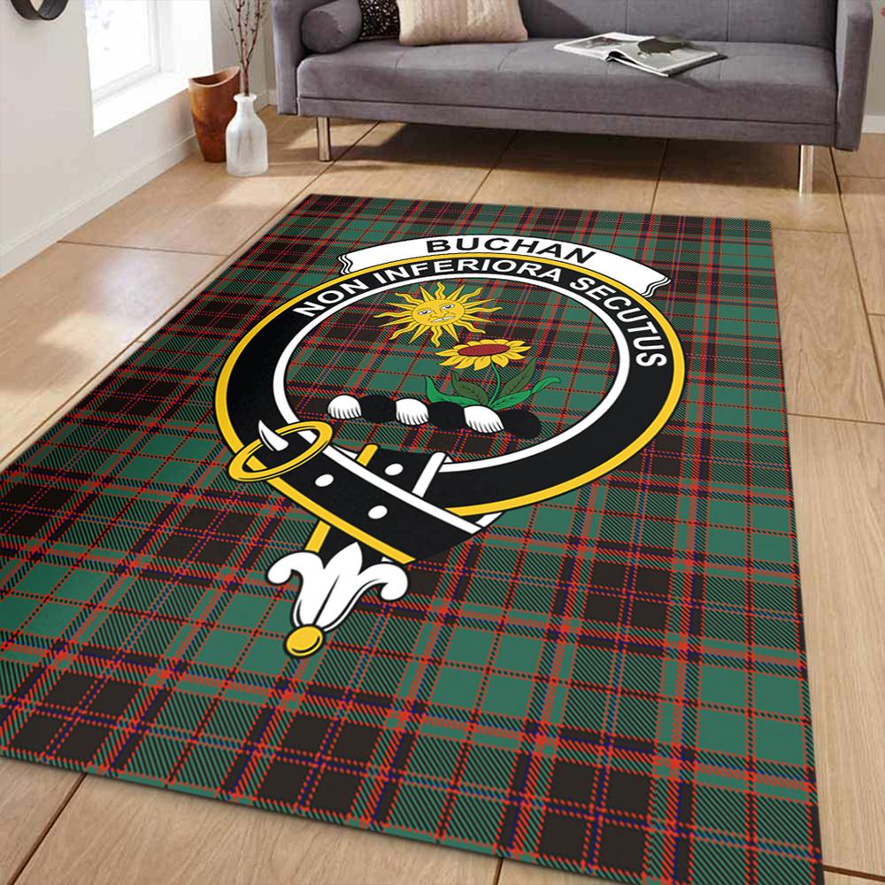 Buchan Ancient Tartan Crest Area Rug
