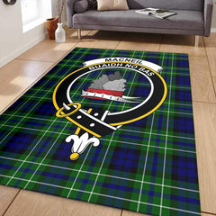 MacNeil of Colonsay Modern Tartan Crest Area Rug