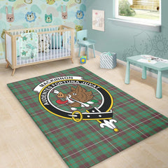 MacKinnon Hunting Ancient Tartan Crest Area Rug