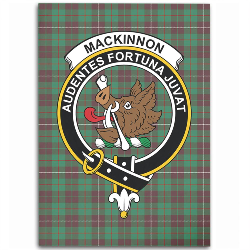 MacKinnon Hunting Ancient Tartan Crest Area Rug