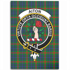 Aiton Tartan Crest Area Rug