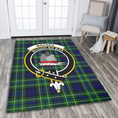 MacNeil of Colonsay Modern Tartan Crest Area Rug