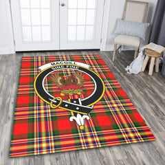 MacGill Modern Tartan Crest Area Rug