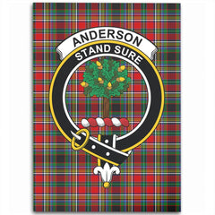 Anderson of Arbrake Tartan Crest Area Rug