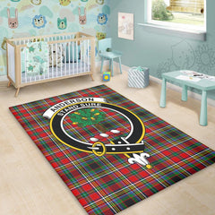 Anderson of Arbrake Tartan Crest Area Rug