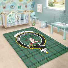 Ross Hunting Ancient Tartan Crest Area Rug