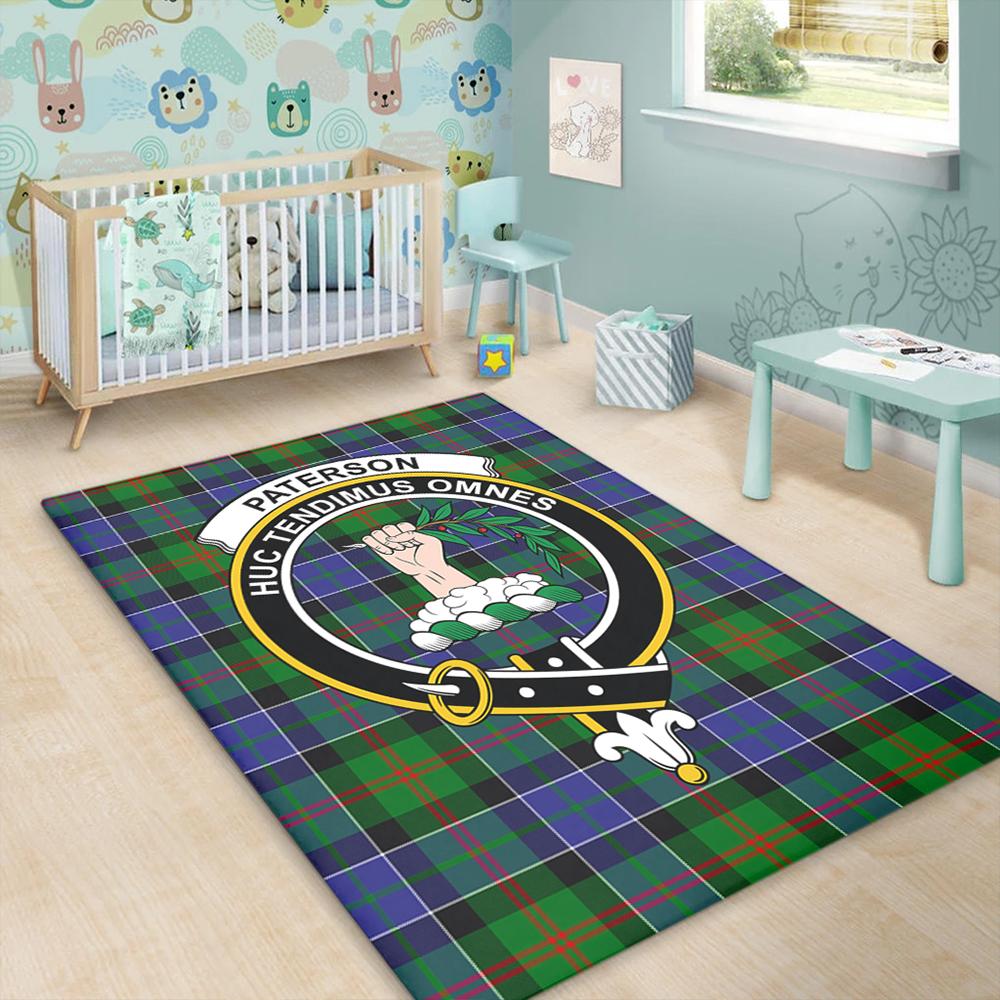 Paterson Tartan Crest Area Rug