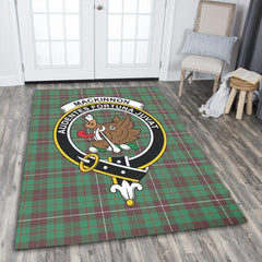 MacKinnon Hunting Ancient Tartan Crest Area Rug
