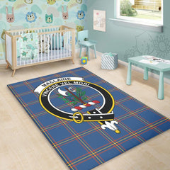 MacLaine of Loch Buie Tartan Crest Area Rug