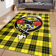 MacLeod of Lewis Modern Tartan Crest Area Rug