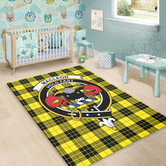 MacLeod of Lewis Modern Tartan Crest Area Rug