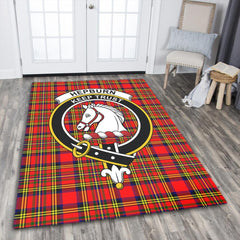 Hepburn Tartan Crest Area Rug