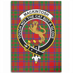 MacKintosh Modern Tartan Crest Area Rug