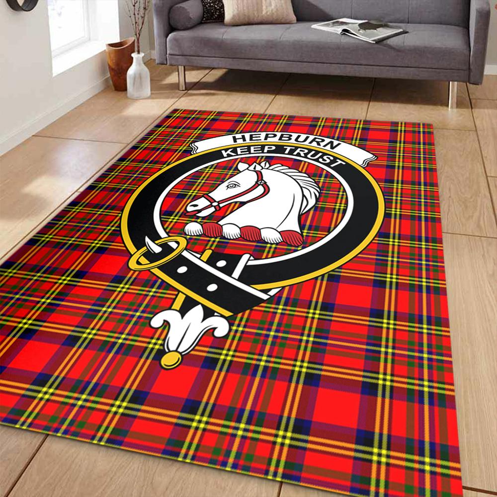 Hepburn Tartan Crest Area Rug