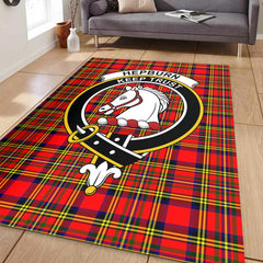 Hepburn Tartan Crest Area Rug
