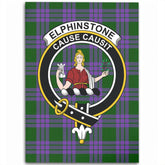 Elphinstone Tartan Crest Area Rug
