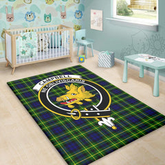 Campbell of Breadalbane Modern Tartan Crest Area Rug