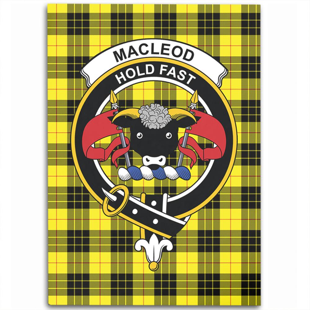MacLeod of Lewis Modern Tartan Crest Area Rug