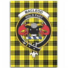 MacLeod of Lewis Modern Tartan Crest Area Rug