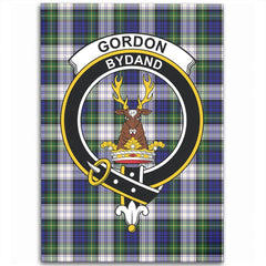 Gordon Dress Modern Tartan Crest Area Rug